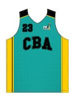 Camiseta sin Mangas Sublimada, 2ª equipación turquesa CB ARGENTONA, Unisex